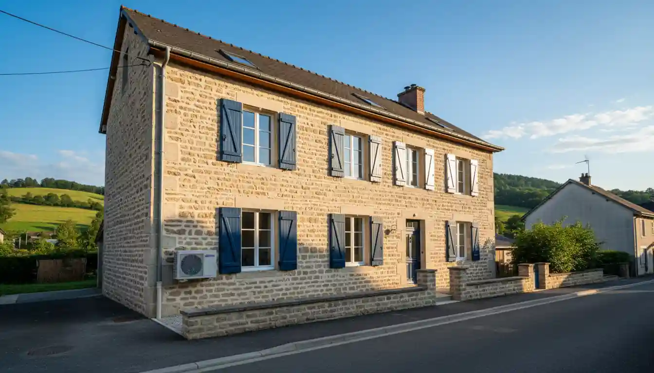 Installation de Pompe à Chaleur à Les Fins